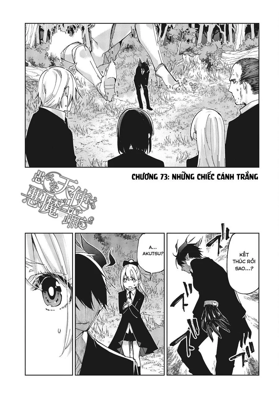HentaiVN.net - Ảnh 3 - Con quỷ ngu ngốc dám nhờn với các chị thiên thần [Oroka na Tenshi wa Akuma to Odoru; The Foolish Angel Dances with Demons] - Chap 73