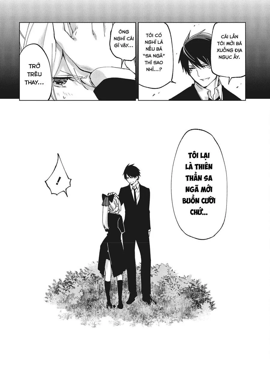 HentaiVN.net - Ảnh 20 - Con quỷ ngu ngốc dám nhờn với các chị thiên thần [Oroka na Tenshi wa Akuma to Odoru; The Foolish Angel Dances with Demons] - Chap 74