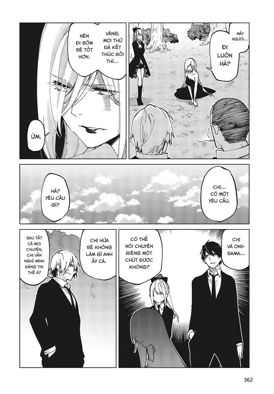 HentaiVN.net - Ảnh 4 - Con quỷ ngu ngốc dám nhờn với các chị thiên thần [Oroka na Tenshi wa Akuma to Odoru; The Foolish Angel Dances with Demons] - Chap 74