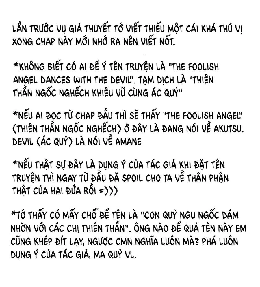 HentaiVN.net - Ảnh 33 - Con quỷ ngu ngốc dám nhờn với các chị thiên thần [Oroka na Tenshi wa Akuma to Odoru; The Foolish Angel Dances with Demons] - Chap 75