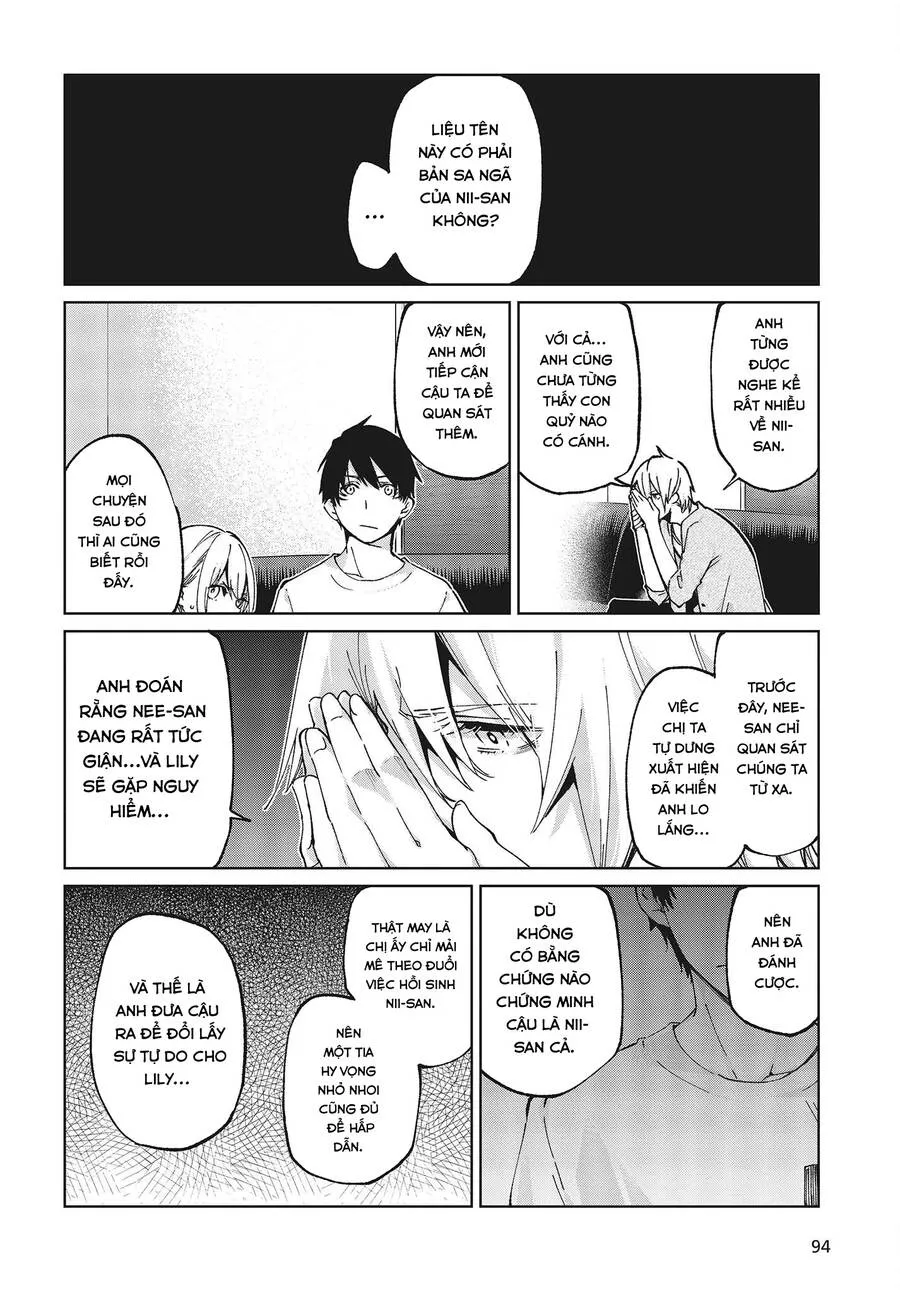 HentaiVN.net - Ảnh 7 - Con quỷ ngu ngốc dám nhờn với các chị thiên thần [Oroka na Tenshi wa Akuma to Odoru; The Foolish Angel Dances with Demons] - Chap 75