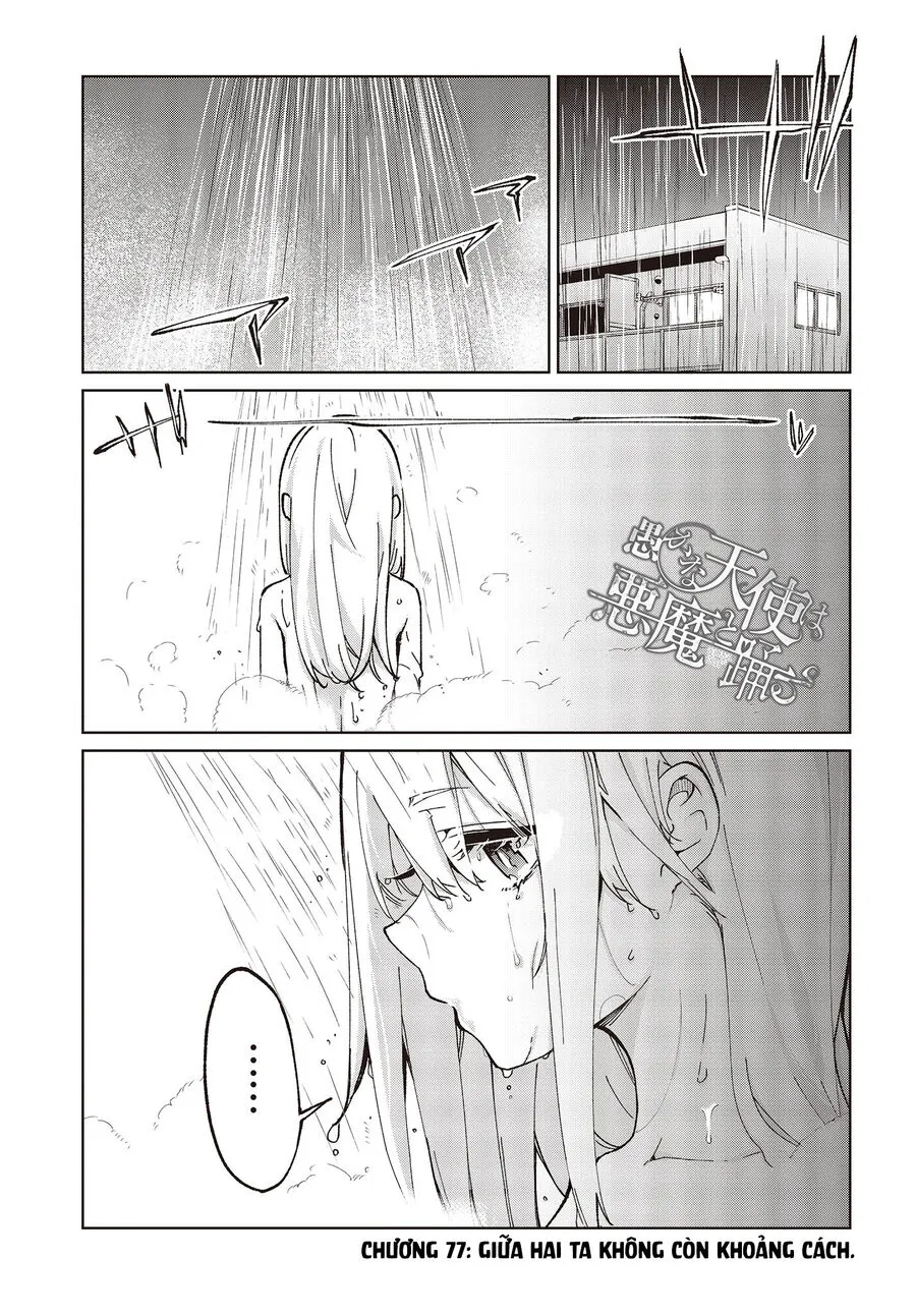 HentaiVN.net - Ảnh 3 - Con quỷ ngu ngốc dám nhờn với các chị thiên thần [Oroka na Tenshi wa Akuma to Odoru; The Foolish Angel Dances with Demons] - Chap 77