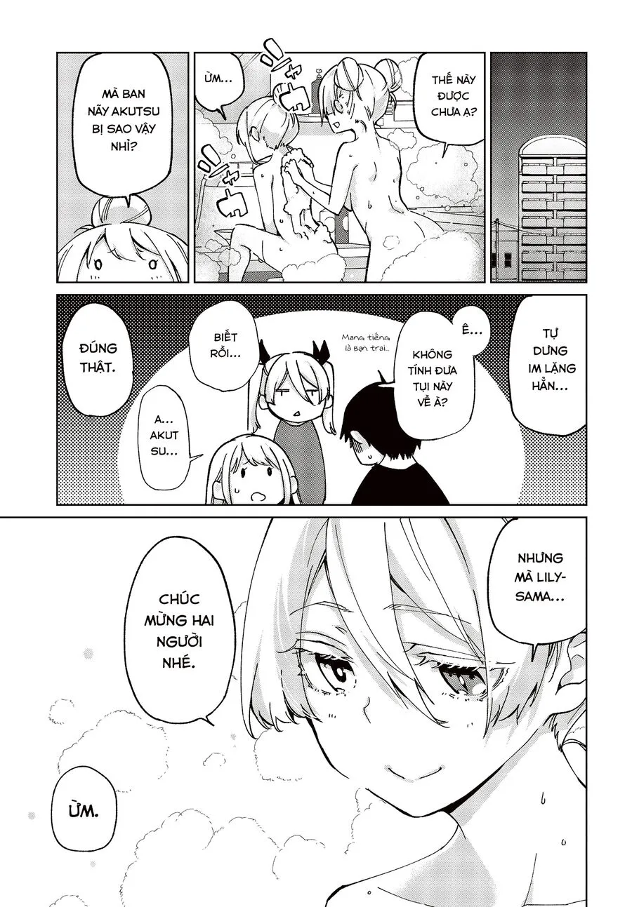 HentaiVN.net - Ảnh 16 - Con quỷ ngu ngốc dám nhờn với các chị thiên thần [Oroka na Tenshi wa Akuma to Odoru; The Foolish Angel Dances with Demons] - Chap 77.5