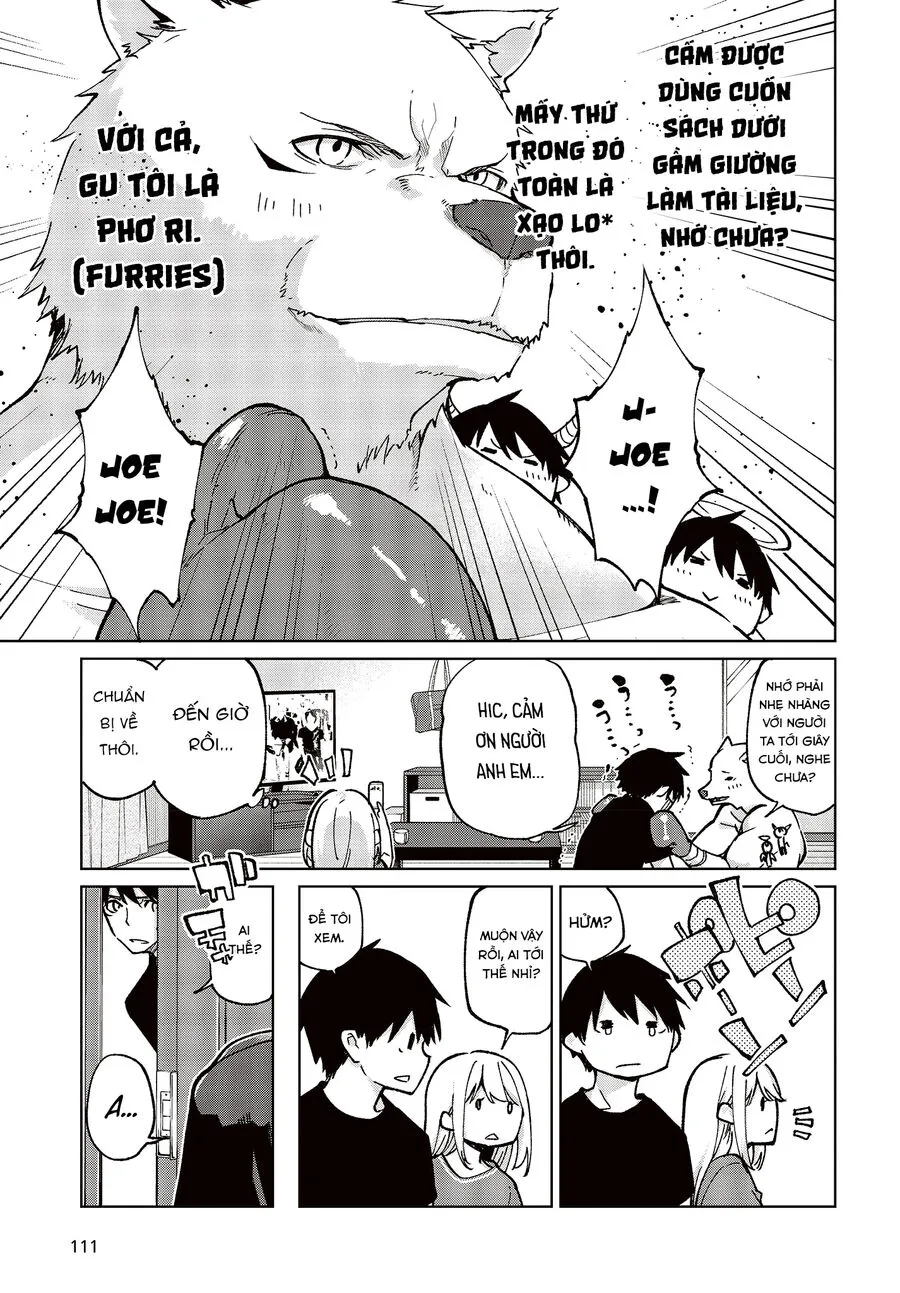 HentaiVN.net - Ảnh 3 - Con quỷ ngu ngốc dám nhờn với các chị thiên thần [Oroka na Tenshi wa Akuma to Odoru; The Foolish Angel Dances with Demons] - Chap 77.5