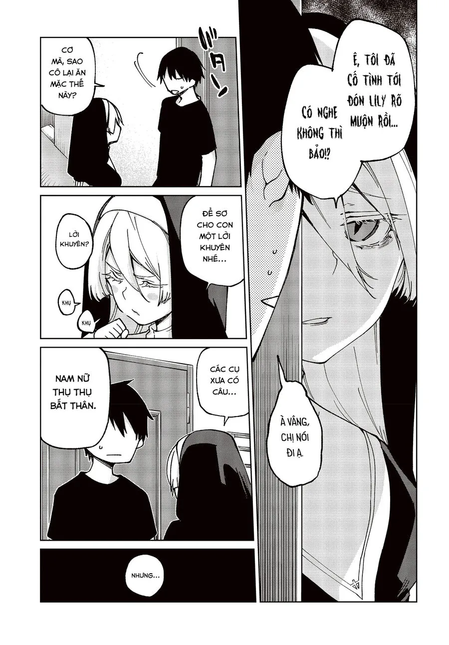 HentaiVN.net - Ảnh 5 - Con quỷ ngu ngốc dám nhờn với các chị thiên thần [Oroka na Tenshi wa Akuma to Odoru; The Foolish Angel Dances with Demons] - Chap 77.5