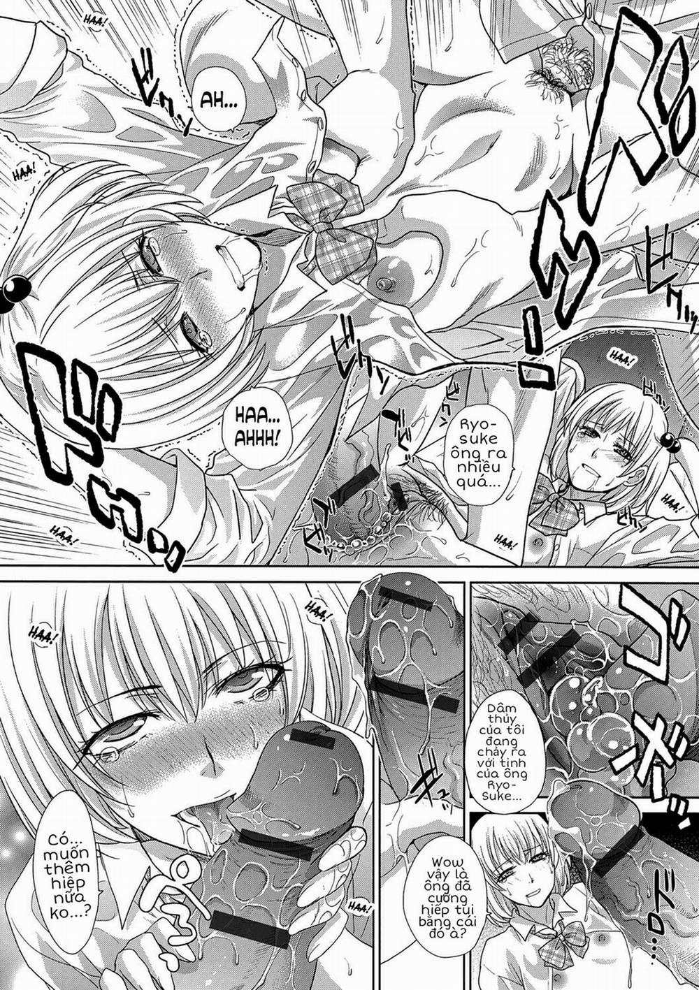 HentaiVN.net - Ảnh 18 - Hai lưng, Em là của tôi [Hashi no Shita de Amayadori; Taking Shelter from the Rain under the Bridge; 橋の下で雨やどり] - Oneshot