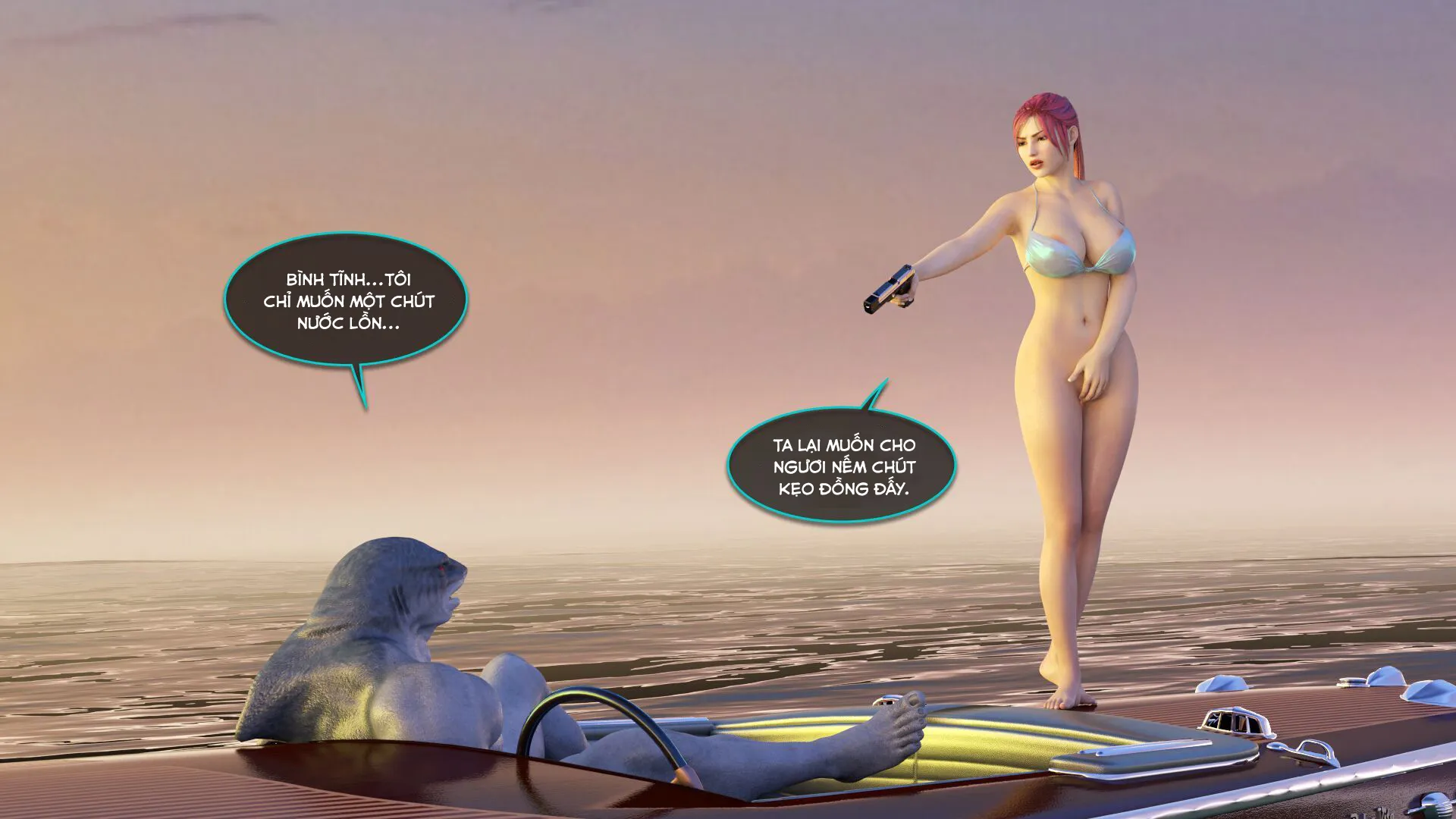 HentaiVN.net - Ảnh 15 - Velna - Chap 3: Ocean Threat