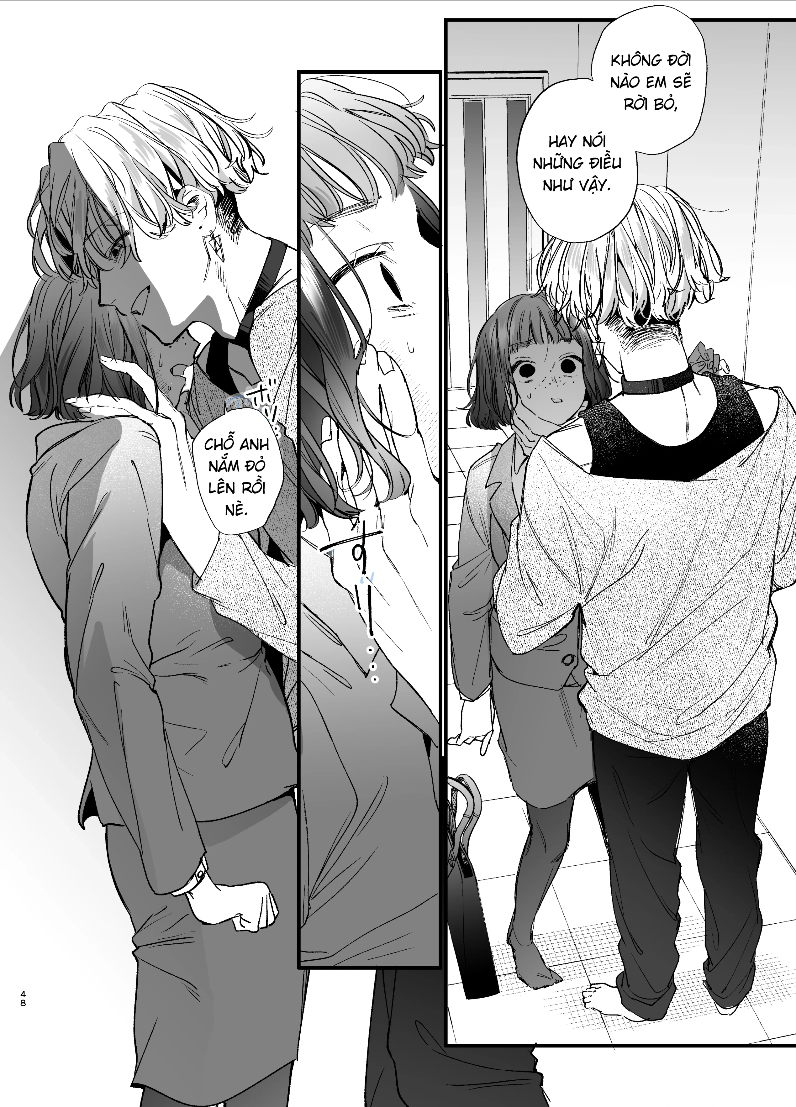 HentaiVN.net - Ảnh 48 - Em càng yếu đuối, anh càng siết chặt – Trói buộc Chiaki bằng tình yêu và độc dược - Oneshot