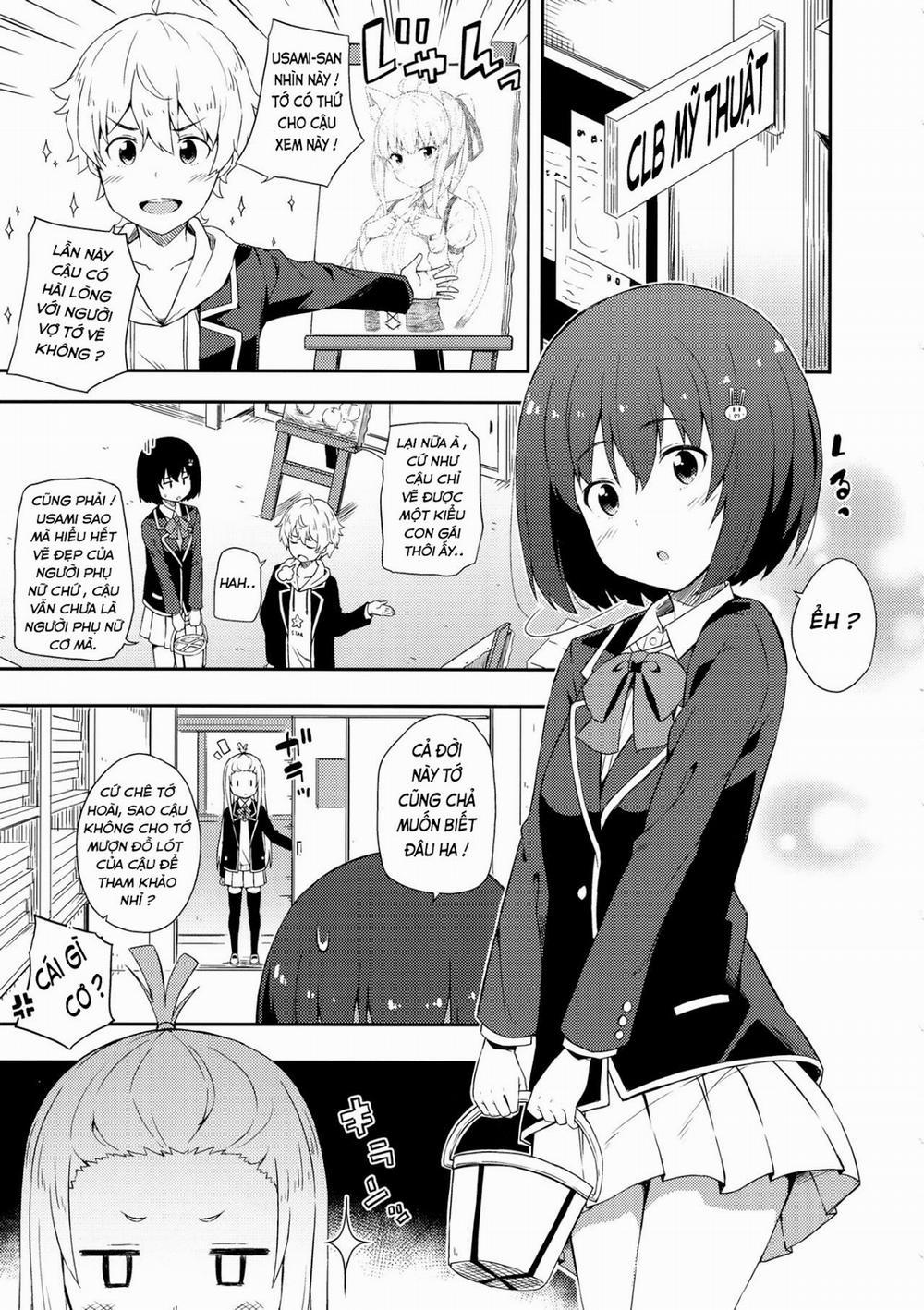 HentaiVN.net - Ảnh 5 - Ano Bijutsubuin ni wa Mondai ga Aru! (Kono Bijutsubu ni wa Mondai ga Aru!) - Oneshot