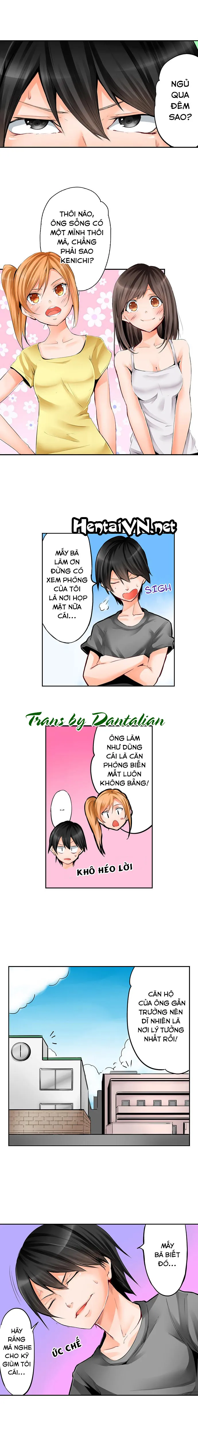 HentaiVN.net - Ảnh 3 - Tôi Và Hai Cô Bạn Ngủ Cùng Trong Căn Phòng 7 Mét Vuông! [Yojouhan de Micchaku 3P Otomarikai!; The Secret 3P Sleepover in a 7 Square Meter Room!] - Chap 1: Hai Cô Bạn Đến Ngủ Chung