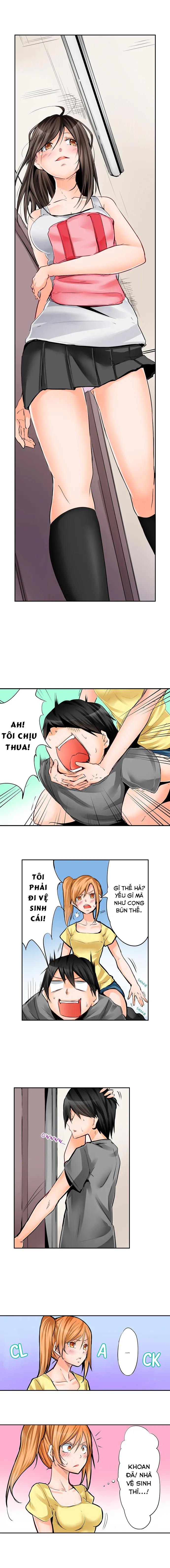 HentaiVN.net - Ảnh 7 - Tôi Và Hai Cô Bạn Ngủ Cùng Trong Căn Phòng 7 Mét Vuông! [Yojouhan de Micchaku 3P Otomarikai!; The Secret 3P Sleepover in a 7 Square Meter Room!] - Chap 1: Hai Cô Bạn Đến Ngủ Chung