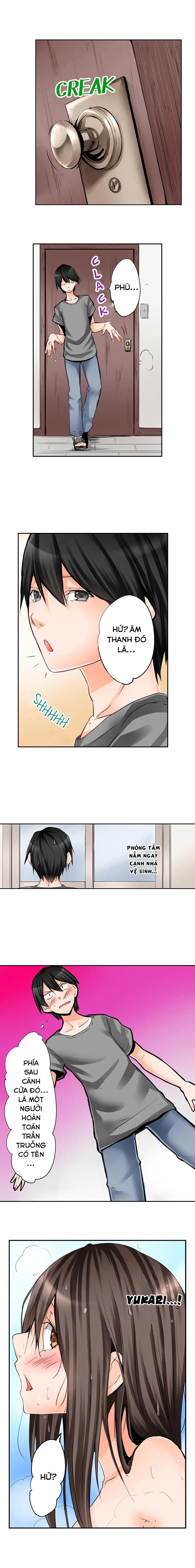 HentaiVN.net - Ảnh 8 - Tôi Và Hai Cô Bạn Ngủ Cùng Trong Căn Phòng 7 Mét Vuông! [Yojouhan de Micchaku 3P Otomarikai!; The Secret 3P Sleepover in a 7 Square Meter Room!] - Chap 1: Hai Cô Bạn Đến Ngủ Chung