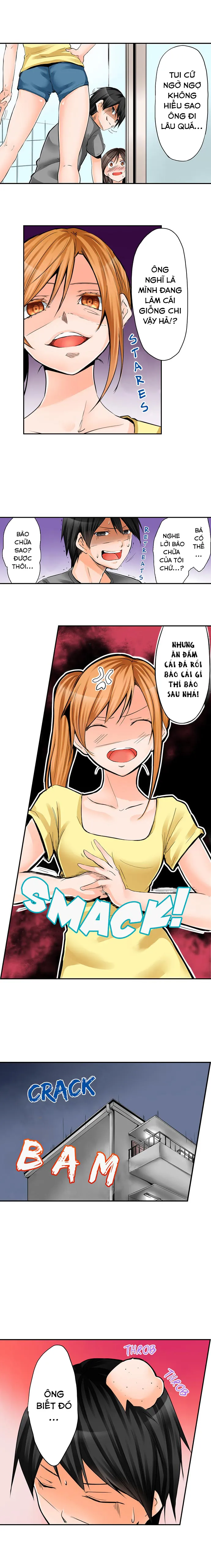 HentaiVN.net - Ảnh 4 - Tôi Và Hai Cô Bạn Ngủ Cùng Trong Căn Phòng 7 Mét Vuông! [Yojouhan de Micchaku 3P Otomarikai!; The Secret 3P Sleepover in a 7 Square Meter Room!] - Chap 2: Vị Khách Lúc Nửa Đêm!