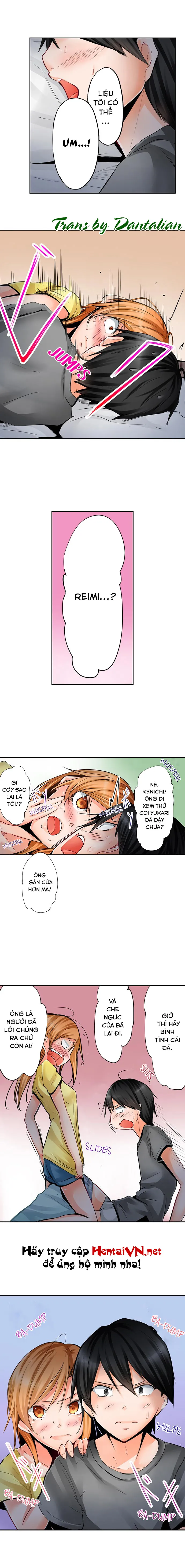 HentaiVN.net - Ảnh 9 - Tôi Và Hai Cô Bạn Ngủ Cùng Trong Căn Phòng 7 Mét Vuông! [Yojouhan de Micchaku 3P Otomarikai!; The Secret 3P Sleepover in a 7 Square Meter Room!] - Chap 3: Mập Mờ Nơi Tủ Hẹp!