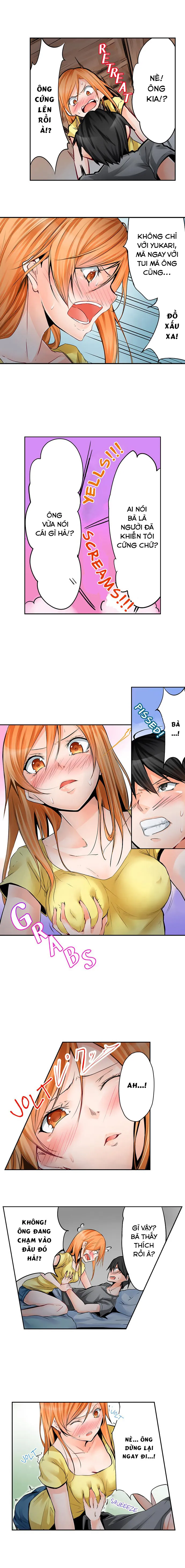 HentaiVN.net - Ảnh 4 - Tôi Và Hai Cô Bạn Ngủ Cùng Trong Căn Phòng 7 Mét Vuông! [Yojouhan de Micchaku 3P Otomarikai!; The Secret 3P Sleepover in a 7 Square Meter Room!] - Chap 3: Mập Mờ Nơi Tủ Hẹp!