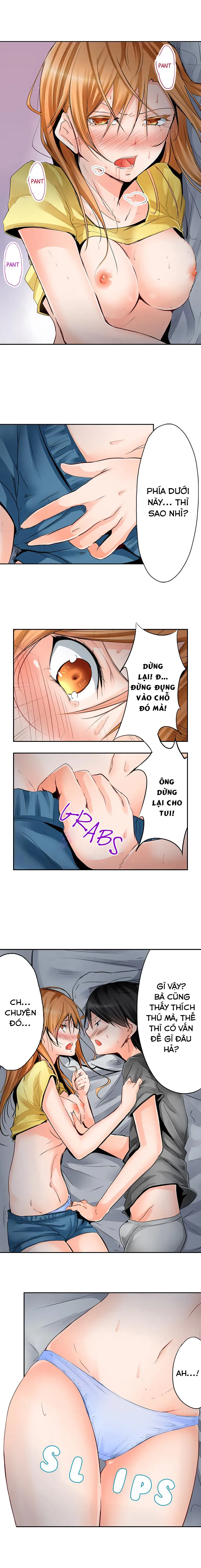 HentaiVN.net - Ảnh 7 - Tôi Và Hai Cô Bạn Ngủ Cùng Trong Căn Phòng 7 Mét Vuông! [Yojouhan de Micchaku 3P Otomarikai!; The Secret 3P Sleepover in a 7 Square Meter Room!] - Chap 3: Mập Mờ Nơi Tủ Hẹp!