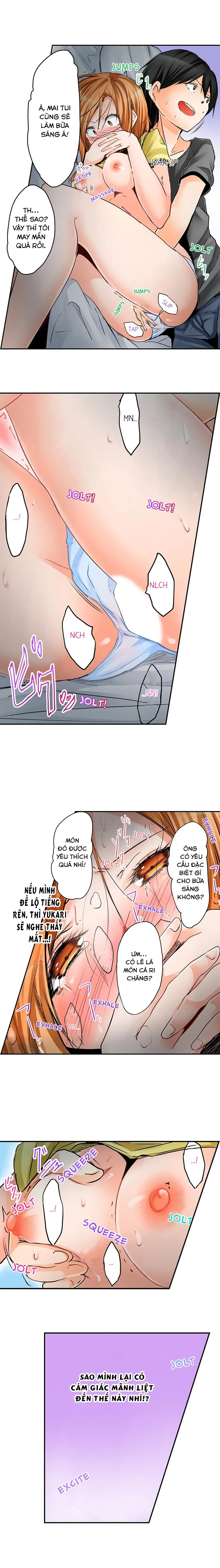 HentaiVN.net - Ảnh 4 - Tôi Và Hai Cô Bạn Ngủ Cùng Trong Căn Phòng 7 Mét Vuông! [Yojouhan de Micchaku 3P Otomarikai!; The Secret 3P Sleepover in a 7 Square Meter Room!] - Chap 6: Sắp Thịt Yukari!