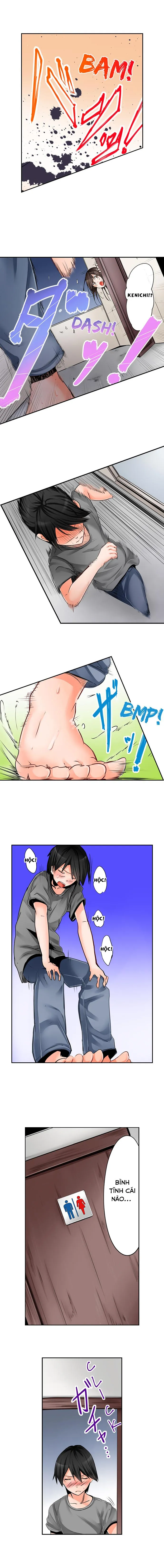 HentaiVN.net - Ảnh 8 - Tôi Và Hai Cô Bạn Ngủ Cùng Trong Căn Phòng 7 Mét Vuông! [Yojouhan de Micchaku 3P Otomarikai!; The Secret 3P Sleepover in a 7 Square Meter Room!] - Chap 6: Sắp Thịt Yukari!