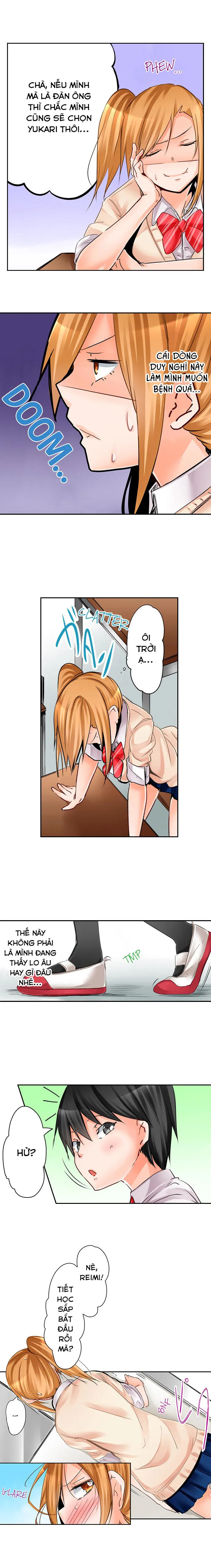 HentaiVN.net - Ảnh 4 - Tôi Và Hai Cô Bạn Ngủ Cùng Trong Căn Phòng 7 Mét Vuông! [Yojouhan de Micchaku 3P Otomarikai!; The Secret 3P Sleepover in a 7 Square Meter Room!] - Chap 8: Vào Phòng Y Tế Cùng Reimi!
