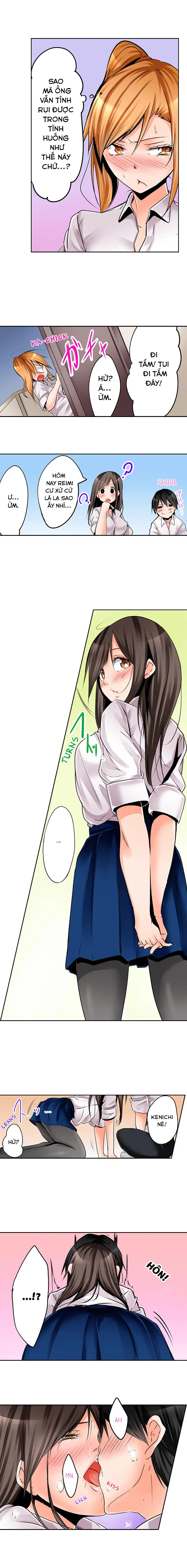HentaiVN.net - Ảnh 8 - Tôi Và Hai Cô Bạn Ngủ Cùng Trong Căn Phòng 7 Mét Vuông! [Yojouhan de Micchaku 3P Otomarikai!; The Secret 3P Sleepover in a 7 Square Meter Room!] - Chap 9: Lại Sắp Thịt Yukari!