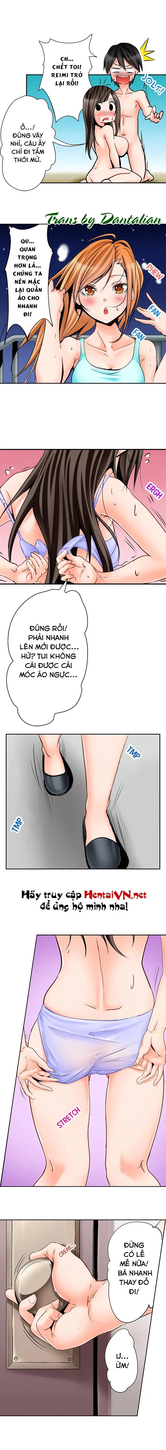 HentaiVN.net - Ảnh 9 - Tôi Và Hai Cô Bạn Ngủ Cùng Trong Căn Phòng 7 Mét Vuông! [Yojouhan de Micchaku 3P Otomarikai!; The Secret 3P Sleepover in a 7 Square Meter Room!] - Chap 10: Team Reimi Chuẩn Bị Gáy Lên Nào!