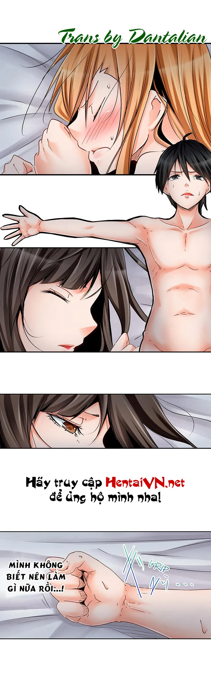 HentaiVN.net - Ảnh 9 - Tôi Và Hai Cô Bạn Ngủ Cùng Trong Căn Phòng 7 Mét Vuông! [Yojouhan de Micchaku 3P Otomarikai!; The Secret 3P Sleepover in a 7 Square Meter Room!] - Chap 12: Cuối Cùng Cũng Thịt Reimi!