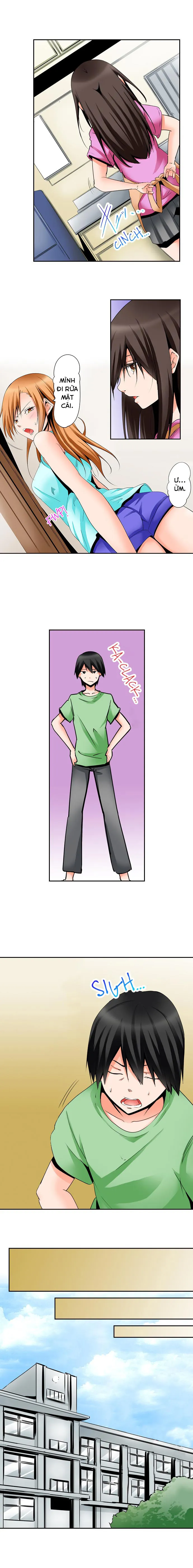 HentaiVN.net - Ảnh 4 - Tôi Và Hai Cô Bạn Ngủ Cùng Trong Căn Phòng 7 Mét Vuông! [Yojouhan de Micchaku 3P Otomarikai!; The Secret 3P Sleepover in a 7 Square Meter Room!] - Chap 13: Ở Riêng Cùng Reimi