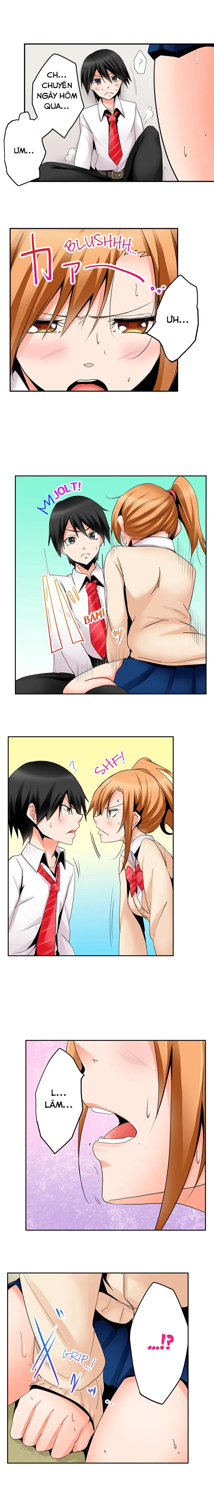 HentaiVN.net - Ảnh 7 - Tôi Và Hai Cô Bạn Ngủ Cùng Trong Căn Phòng 7 Mét Vuông! [Yojouhan de Micchaku 3P Otomarikai!; The Secret 3P Sleepover in a 7 Square Meter Room!] - Chap 13: Ở Riêng Cùng Reimi