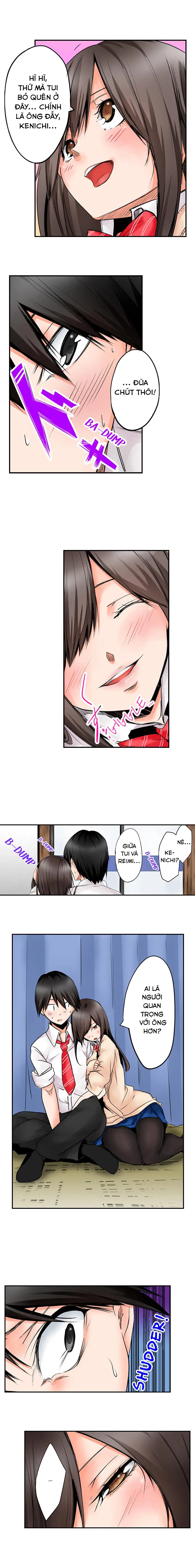 HentaiVN.net - Ảnh 4 - Tôi Và Hai Cô Bạn Ngủ Cùng Trong Căn Phòng 7 Mét Vuông! [Yojouhan de Micchaku 3P Otomarikai!; The Secret 3P Sleepover in a 7 Square Meter Room!] - Chap 15: Người Ấy Và Em Anh Chọn Ai?