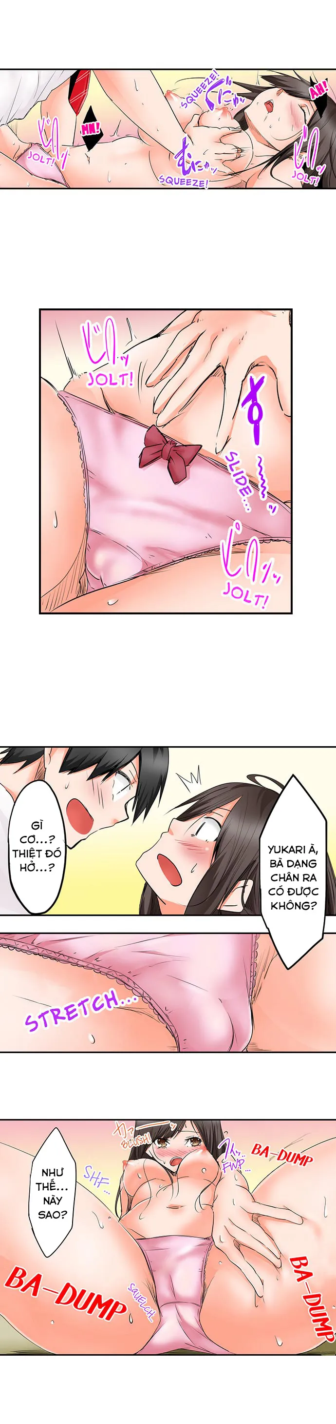 HentaiVN.net - Ảnh 8 - Tôi Và Hai Cô Bạn Ngủ Cùng Trong Căn Phòng 7 Mét Vuông! [Yojouhan de Micchaku 3P Otomarikai!; The Secret 3P Sleepover in a 7 Square Meter Room!] - Chap 15: Người Ấy Và Em Anh Chọn Ai?