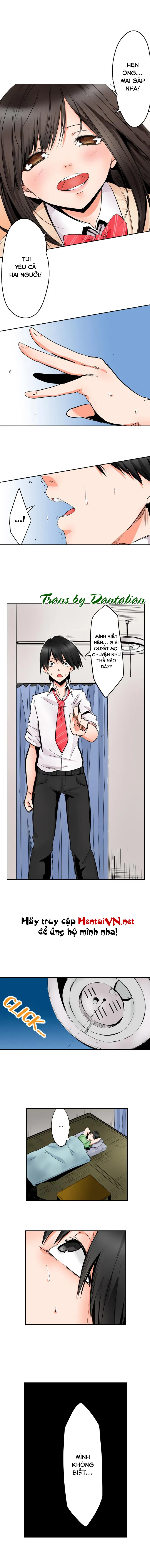 HentaiVN.net - Ảnh 11 - Tôi Và Hai Cô Bạn Ngủ Cùng Trong Căn Phòng 7 Mét Vuông! [Yojouhan de Micchaku 3P Otomarikai!; The Secret 3P Sleepover in a 7 Square Meter Room!] - Chap 16: Mình Phải Làm Sao? [Hồi Kết Đang Đến Gần Kề]