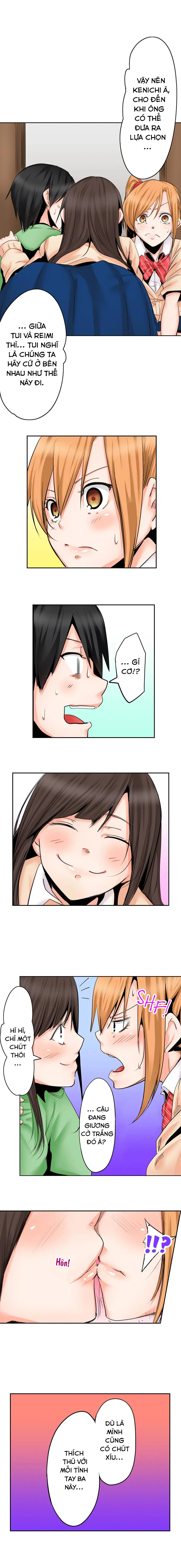 HentaiVN.net - Ảnh 9 - Tôi Và Hai Cô Bạn Ngủ Cùng Trong Căn Phòng 7 Mét Vuông! [Yojouhan de Micchaku 3P Otomarikai!; The Secret 3P Sleepover in a 7 Square Meter Room!] - Chap 17: Thú Nhận!