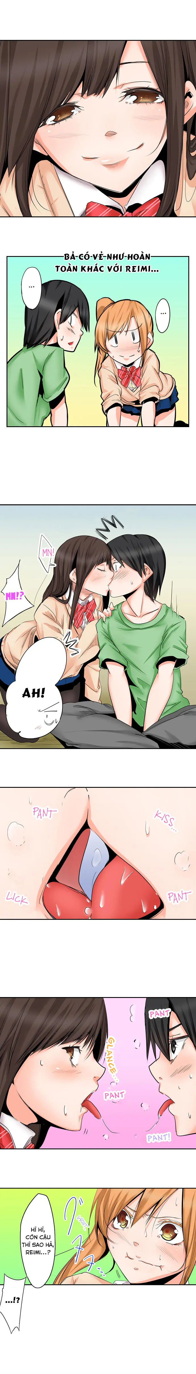 HentaiVN.net - Ảnh 10 - Tôi Và Hai Cô Bạn Ngủ Cùng Trong Căn Phòng 7 Mét Vuông! [Yojouhan de Micchaku 3P Otomarikai!; The Secret 3P Sleepover in a 7 Square Meter Room!] - Chap 17: Thú Nhận!
