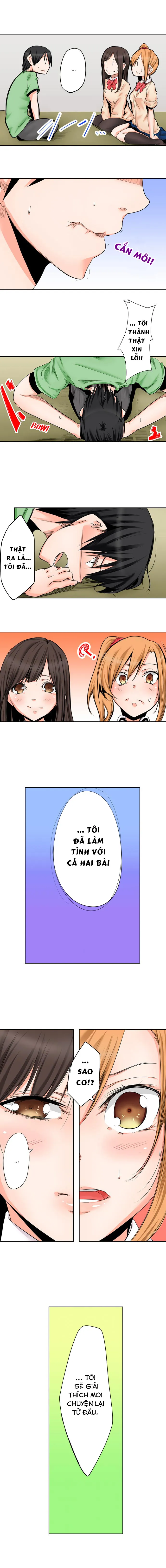 HentaiVN.net - Ảnh 6 - Tôi Và Hai Cô Bạn Ngủ Cùng Trong Căn Phòng 7 Mét Vuông! [Yojouhan de Micchaku 3P Otomarikai!; The Secret 3P Sleepover in a 7 Square Meter Room!] - Chap 17: Thú Nhận!