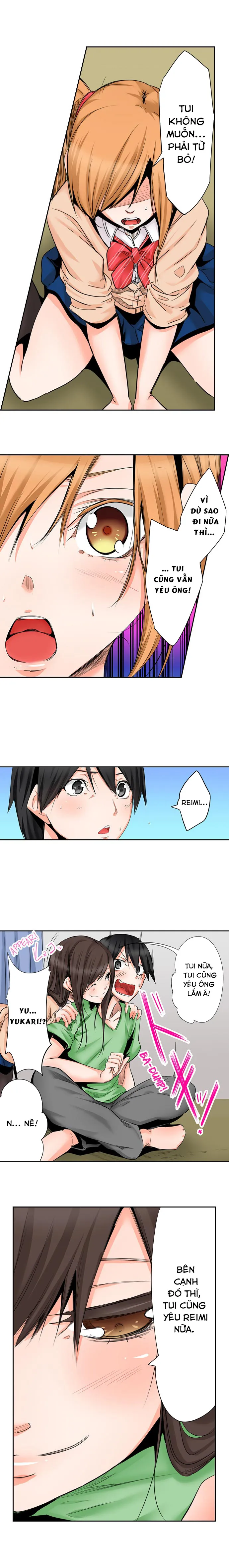 HentaiVN.net - Ảnh 8 - Tôi Và Hai Cô Bạn Ngủ Cùng Trong Căn Phòng 7 Mét Vuông! [Yojouhan de Micchaku 3P Otomarikai!; The Secret 3P Sleepover in a 7 Square Meter Room!] - Chap 17: Thú Nhận!