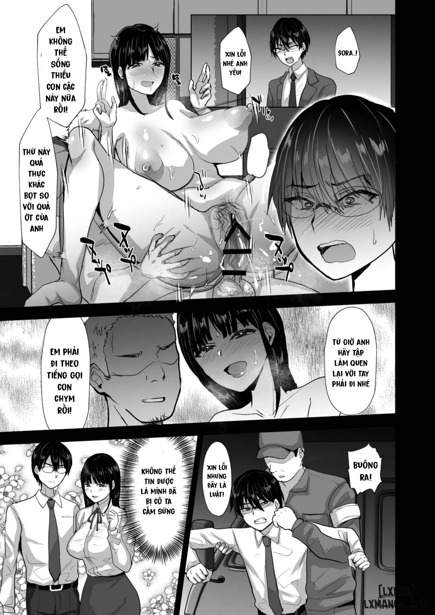 HentaiVN.net - Ảnh 4 - NTR Make Otoko Maso Mesu Benki-ka Keikaku - Oneshot