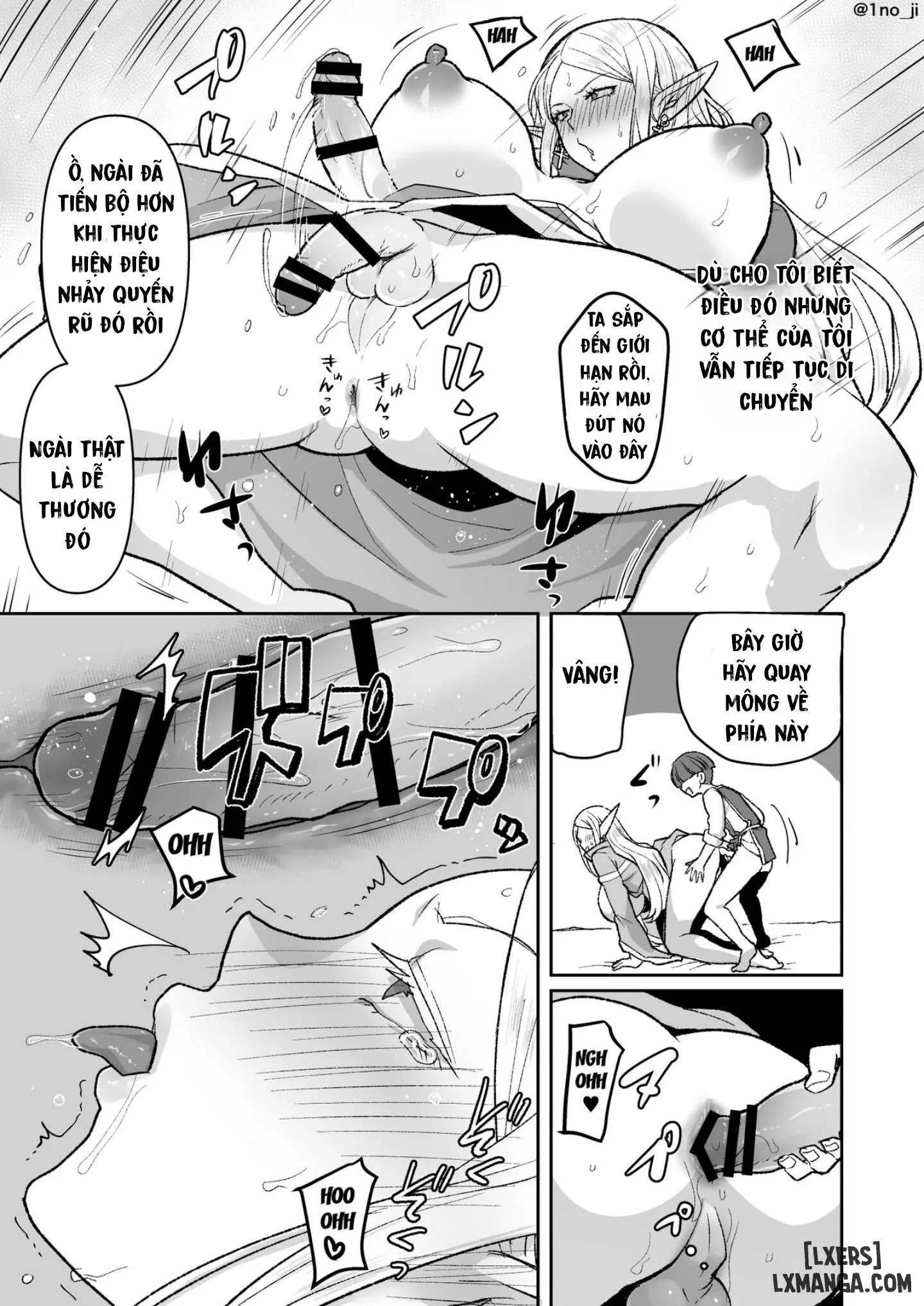 HentaiVN.net - Ảnh 19 - Warui Elf o Shemale ni Shite Kaishin saseru Hanashi / Making An Evil Elf Repent By Turning Her Into A Shemale With Magic - Oneshot