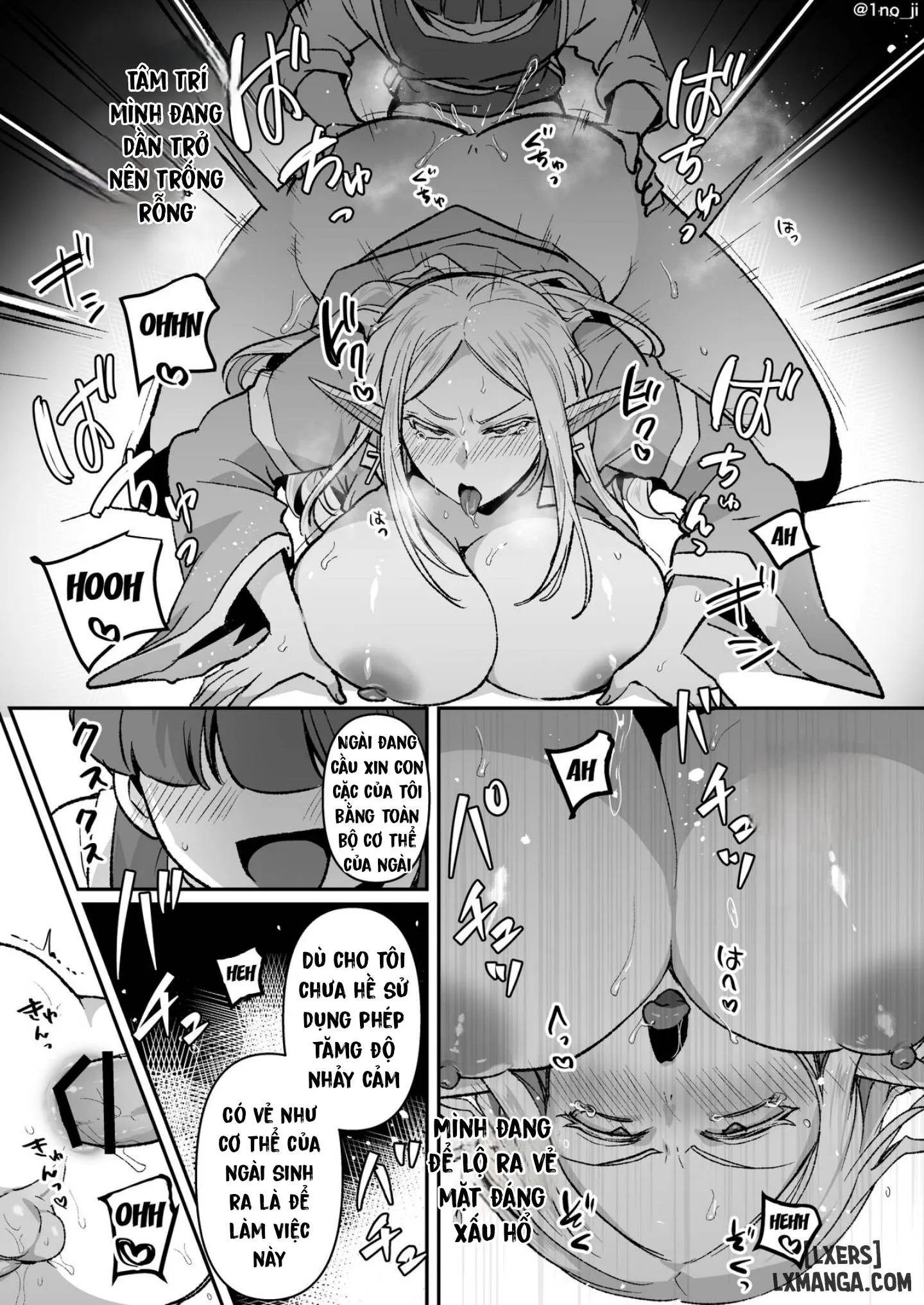 HentaiVN.net - Ảnh 21 - Warui Elf o Shemale ni Shite Kaishin saseru Hanashi / Making An Evil Elf Repent By Turning Her Into A Shemale With Magic - Oneshot