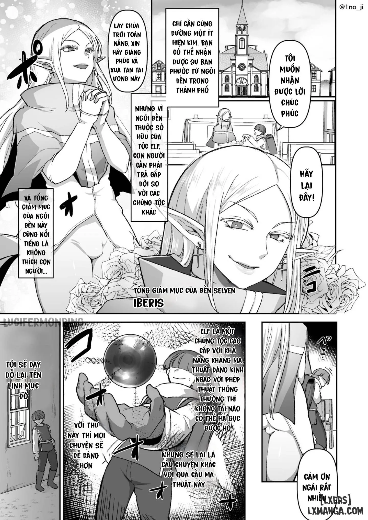HentaiVN.net - Ảnh 3 - Warui Elf o Shemale ni Shite Kaishin saseru Hanashi / Making An Evil Elf Repent By Turning Her Into A Shemale With Magic - Oneshot