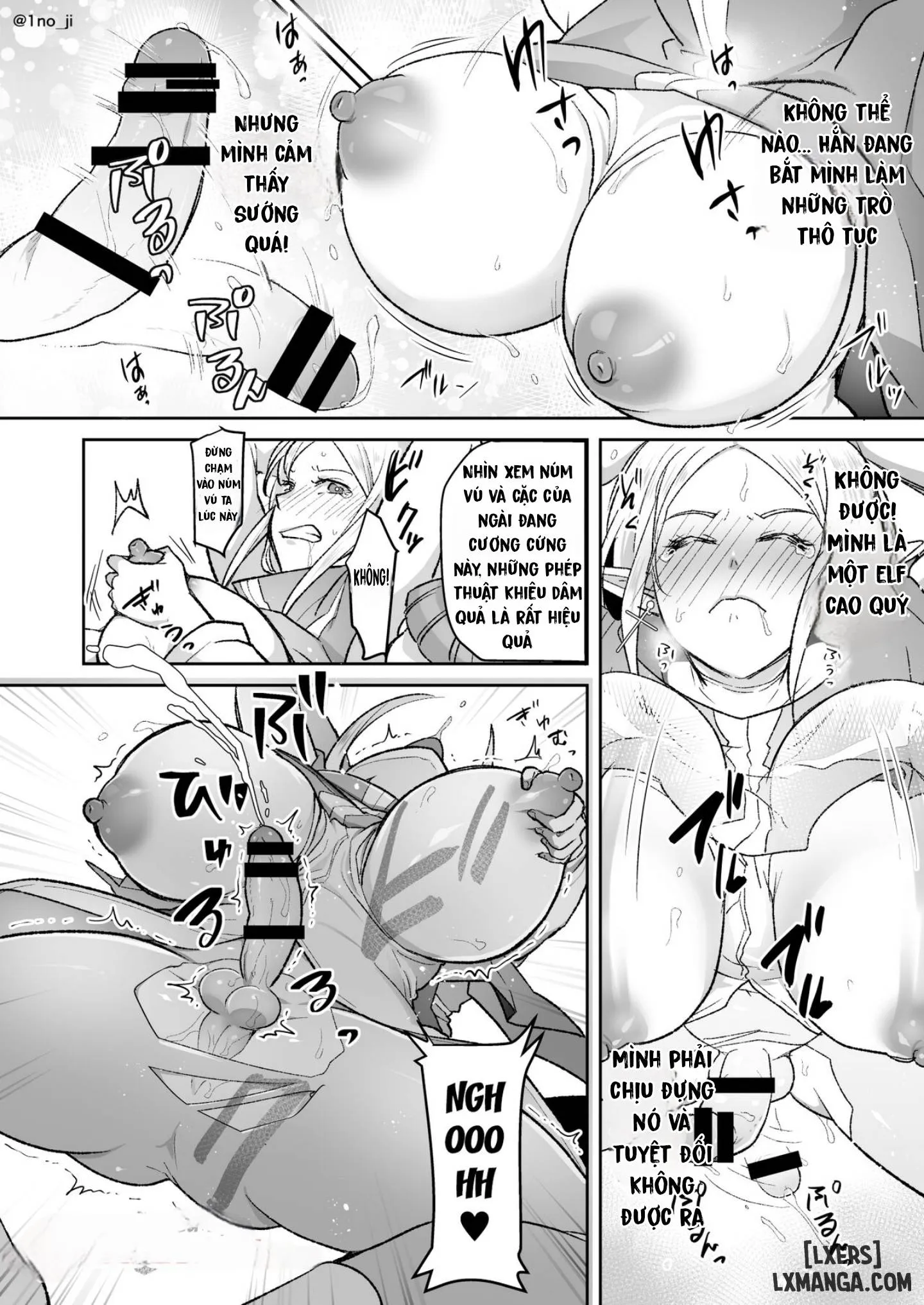 HentaiVN.net - Ảnh 6 - Warui Elf o Shemale ni Shite Kaishin saseru Hanashi / Making An Evil Elf Repent By Turning Her Into A Shemale With Magic - Oneshot