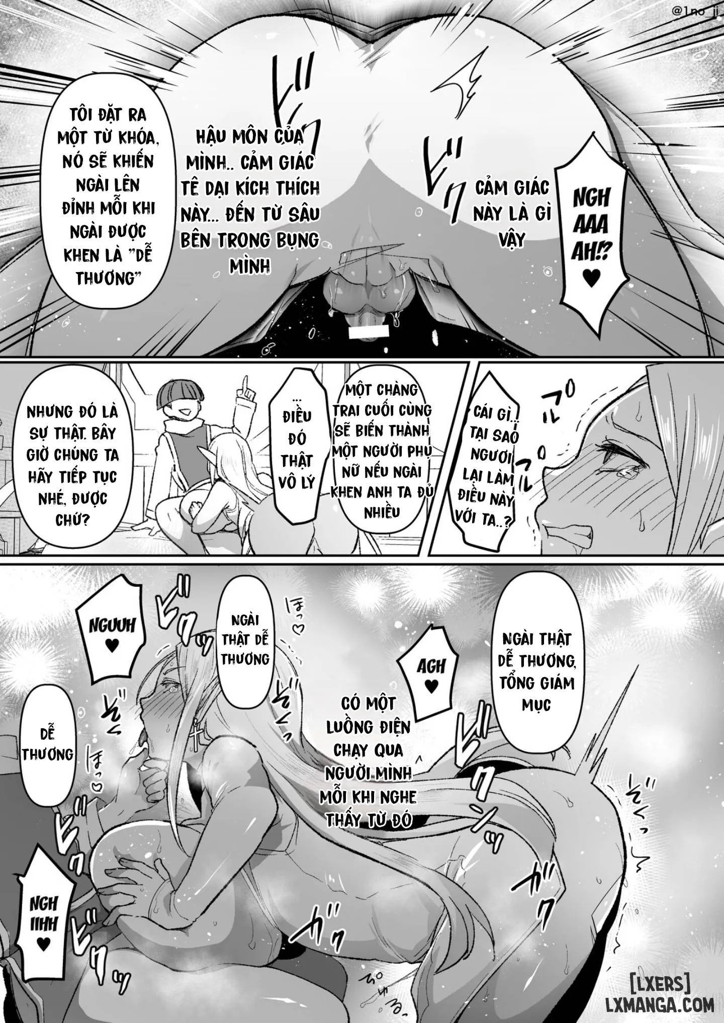 HentaiVN.net - Ảnh 9 - Warui Elf o Shemale ni Shite Kaishin saseru Hanashi / Making An Evil Elf Repent By Turning Her Into A Shemale With Magic - Oneshot