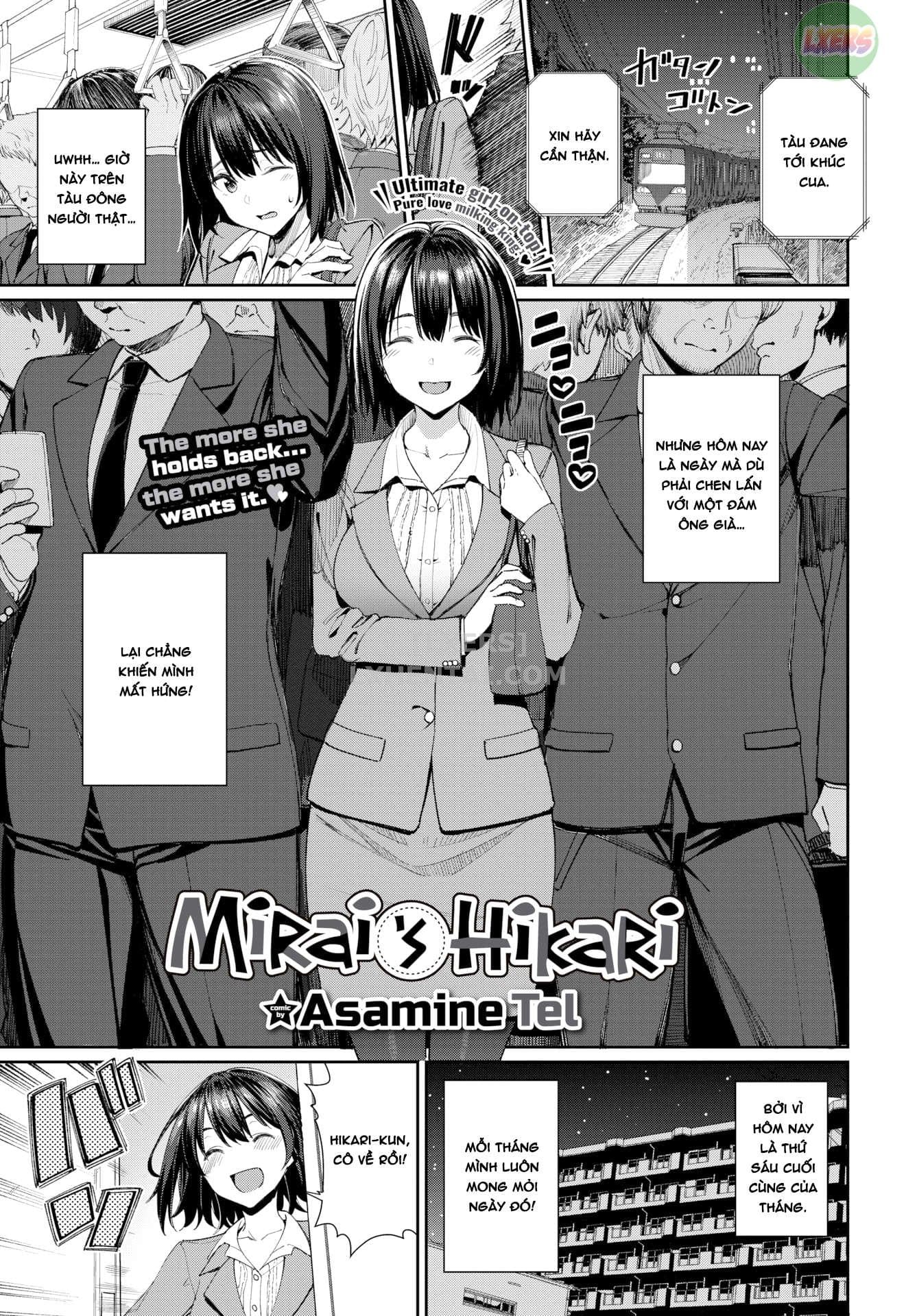 HentaiVN.net - Ảnh 5 - Mirai's Hikari - Oneshot