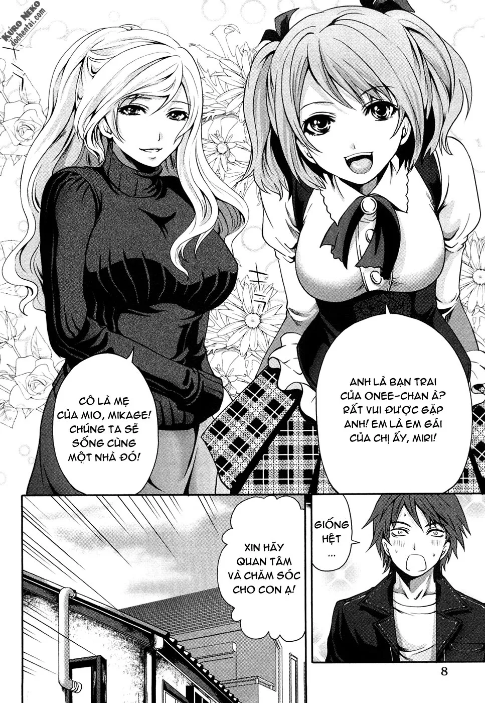 HentaiVN.net - Ảnh 10 - Shimoeda-sanchi no Akarui Shokutaku [Shimoeda-san Chi no Akarui Shokutaku] - Chap 1