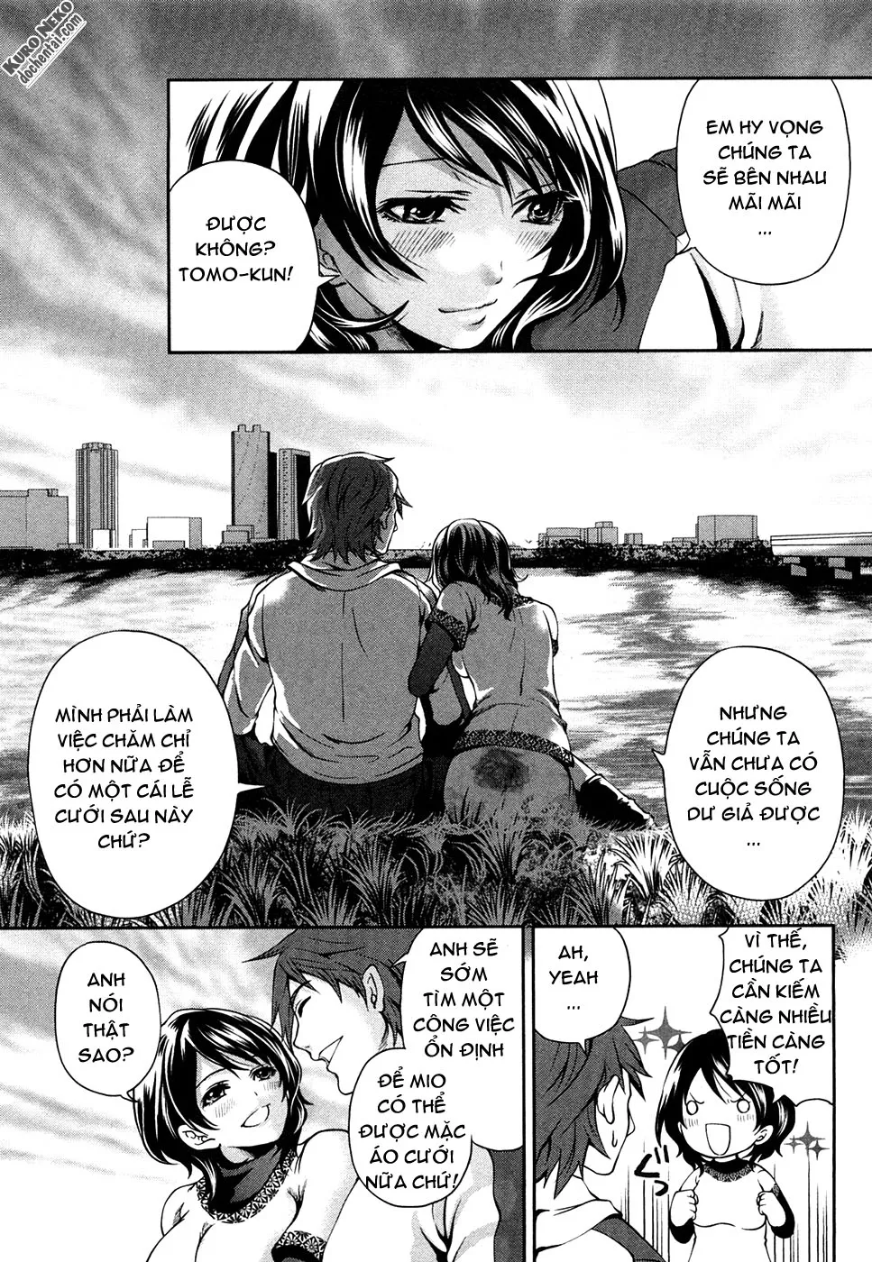 HentaiVN.net - Ảnh 15 - Shimoeda-sanchi no Akarui Shokutaku [Shimoeda-san Chi no Akarui Shokutaku] - Chap 1