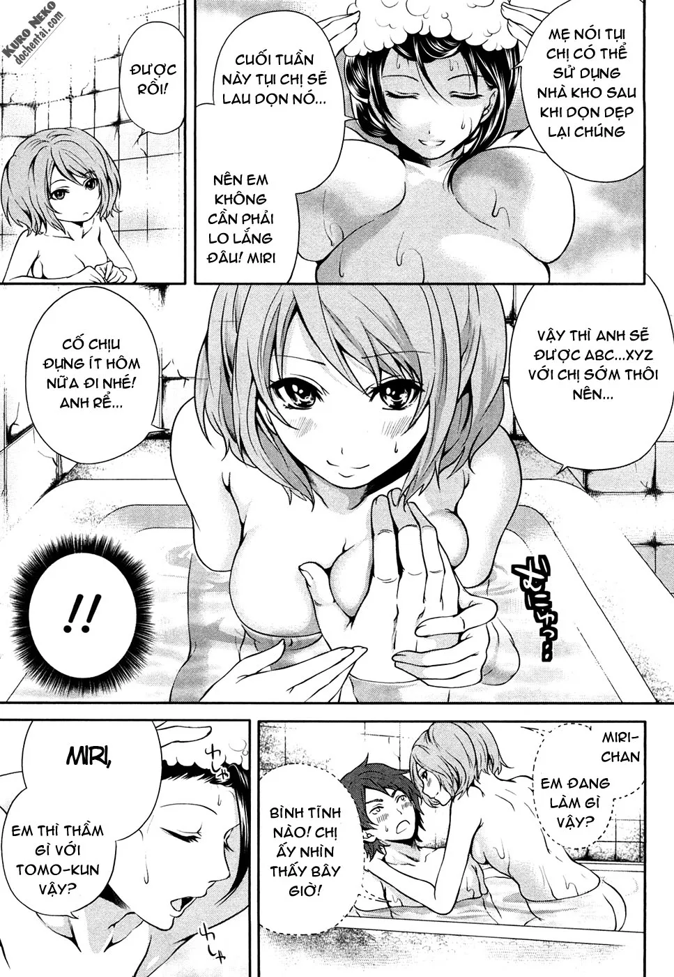 HentaiVN.net - Ảnh 23 - Shimoeda-sanchi no Akarui Shokutaku [Shimoeda-san Chi no Akarui Shokutaku] - Chap 1