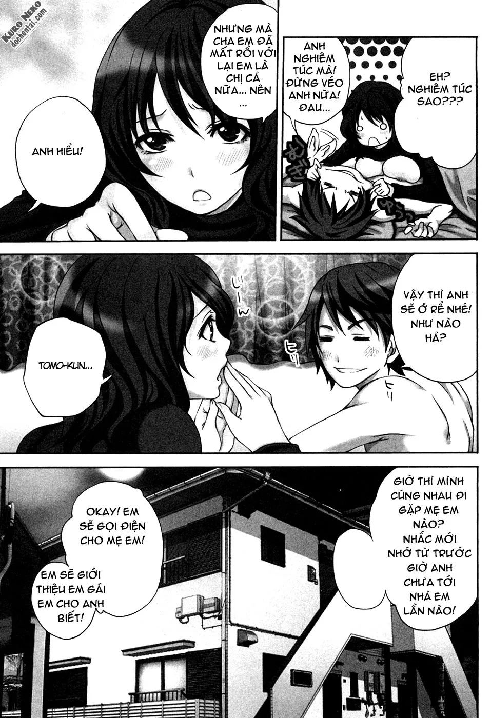 HentaiVN.net - Ảnh 7 - Shimoeda-sanchi no Akarui Shokutaku [Shimoeda-san Chi no Akarui Shokutaku] - Chap 1