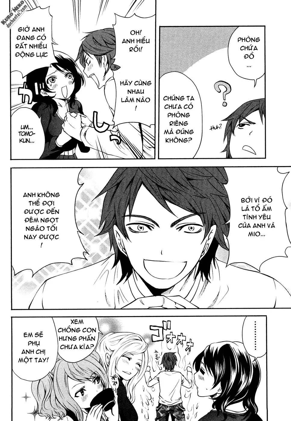 HentaiVN.net - Ảnh 4 - Shimoeda-sanchi no Akarui Shokutaku [Shimoeda-san Chi no Akarui Shokutaku] - Chap 2