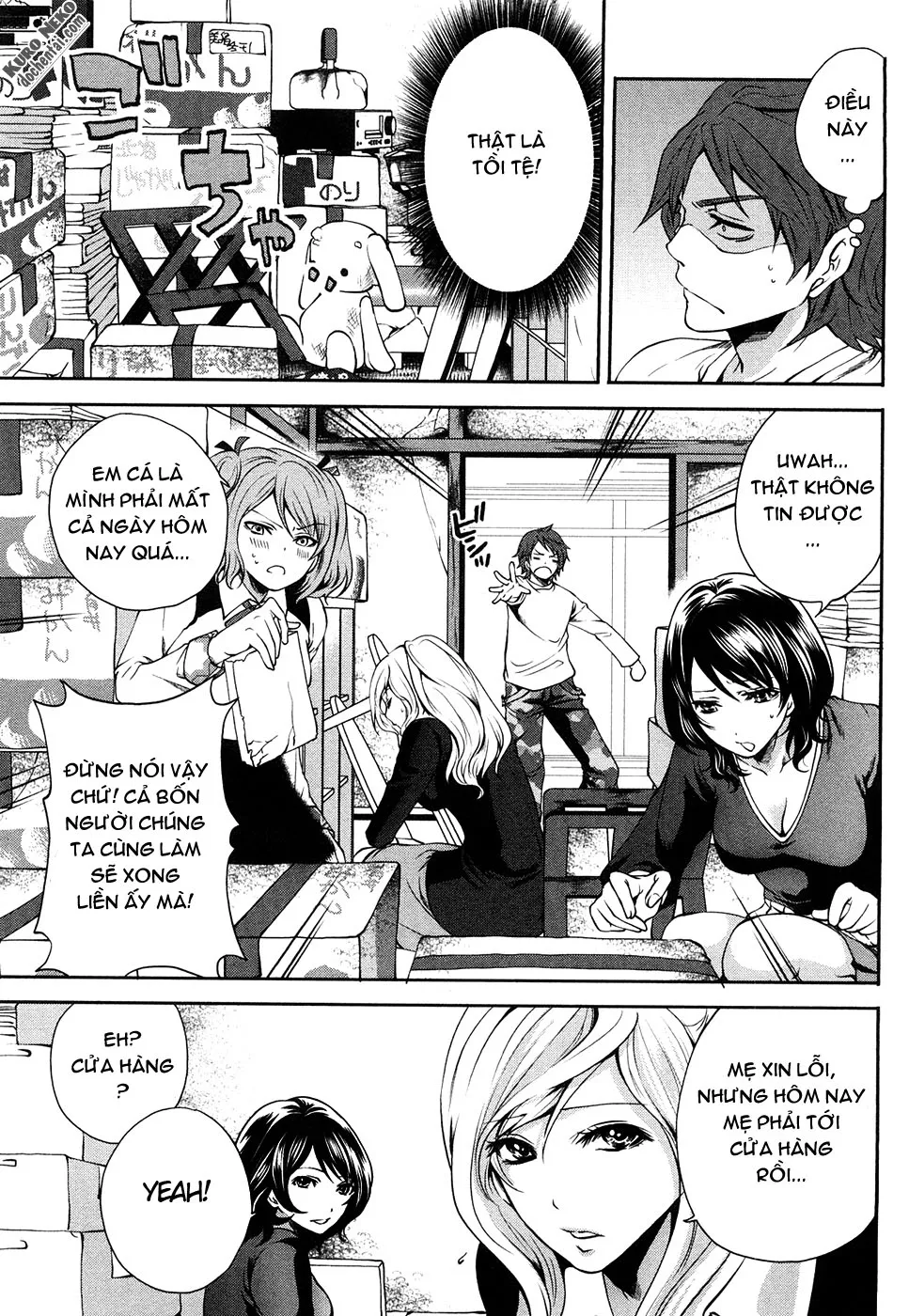 HentaiVN.net - Ảnh 5 - Shimoeda-sanchi no Akarui Shokutaku [Shimoeda-san Chi no Akarui Shokutaku] - Chap 2