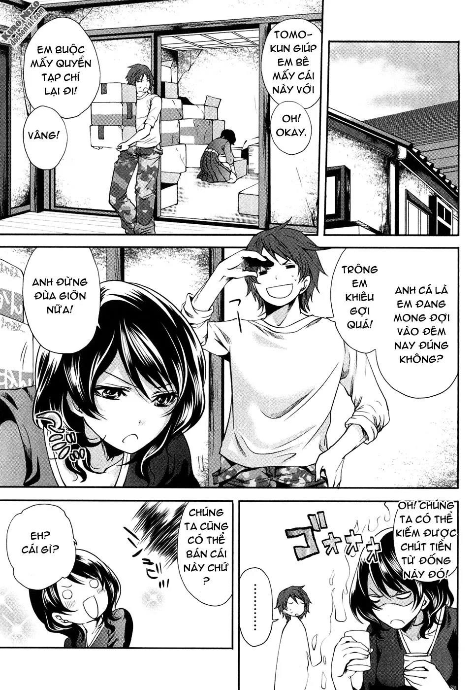 HentaiVN.net - Ảnh 7 - Shimoeda-sanchi no Akarui Shokutaku [Shimoeda-san Chi no Akarui Shokutaku] - Chap 2