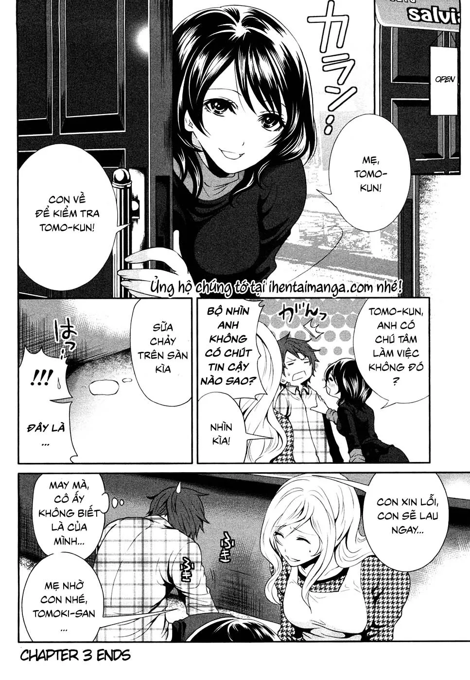 HentaiVN.net - Ảnh 20 - Shimoeda-sanchi no Akarui Shokutaku [Shimoeda-san Chi no Akarui Shokutaku] - Chap 3